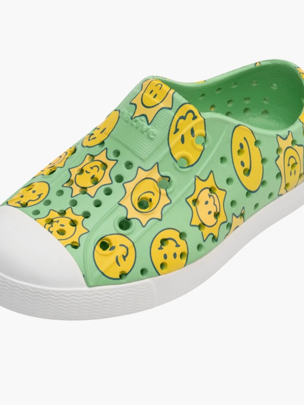 Candy Green White Rain Sun Native Shoes 5